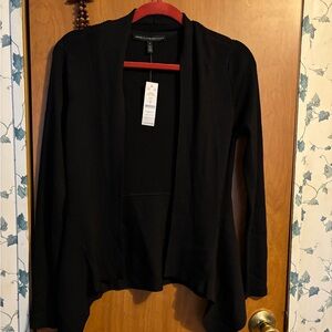 White House Black Market Elegant Black Cardigan